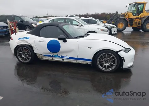 2019 Mazda Mx-5 Miata Sport из США, поврежденный, VIN JM1NDAB71K0306511